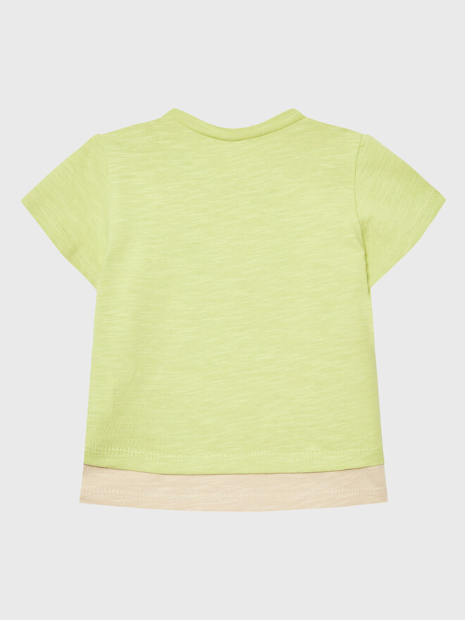 United Colors Of Benetton United Colors Of Benetton Marškinėliai 3F93A102K Žalia Relaxed Fit