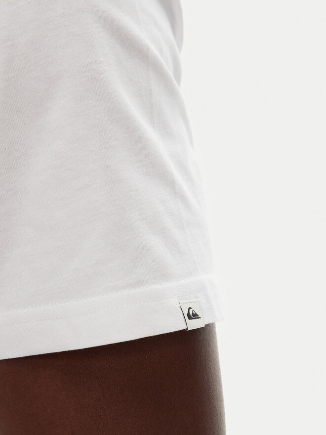 Quiksilver Quiksilver Camiseta Circle Back Ss EQYZT08054 Blanco Regular Fit