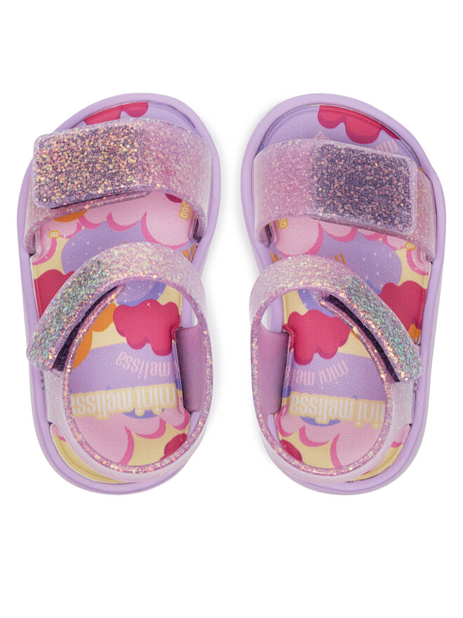 Melissa Sandały Melissa Mini Melissa Jump Print Bb 33663 Fioletowy