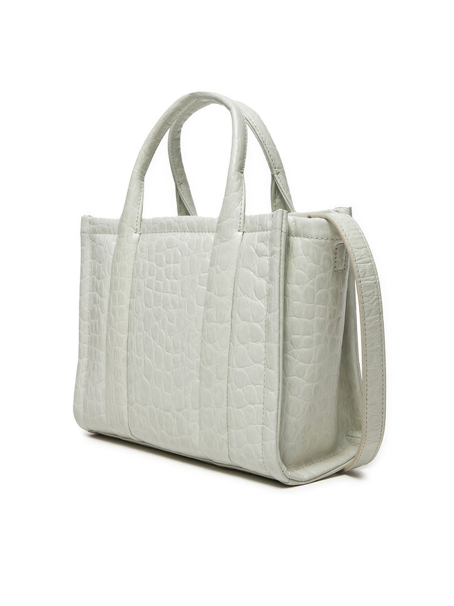 Marc Jacobs Torebka Marc Jacobs The Croc Embossed Tote Bag H022L01RE22 Écru