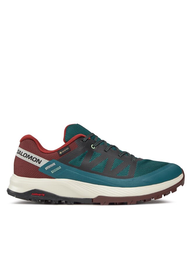 Salomon Trekkingi Salomon Outrise Gtx L47142100 Zielony