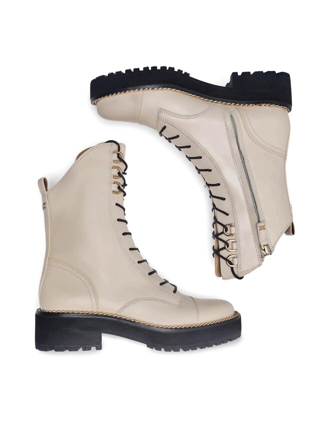 SAM EDELMAN Bokacsizma SAM EDELMAN H8592L2100 Ekru