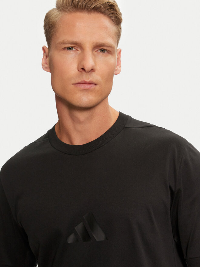 adidas adidas Marškinėliai Z.N.E. JE3069 Juoda Regular Fit