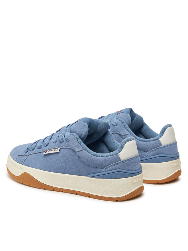 Tommy Jeans Снікерcи Tommy Jeans Tjw Skate Sneaker EN0EN02677 Голубий