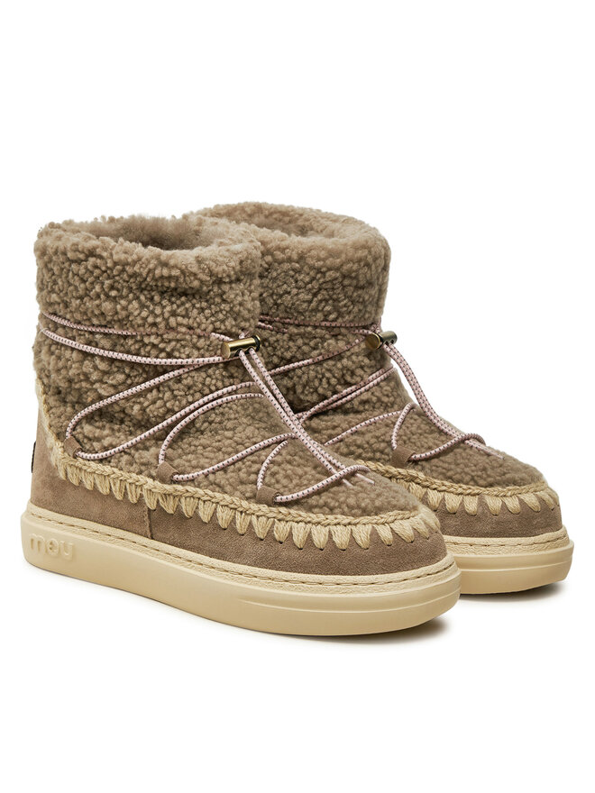 Mou Schneeschuhe Mou Eskimo Sneaker Bold Scoub Lace FW411012A Grau