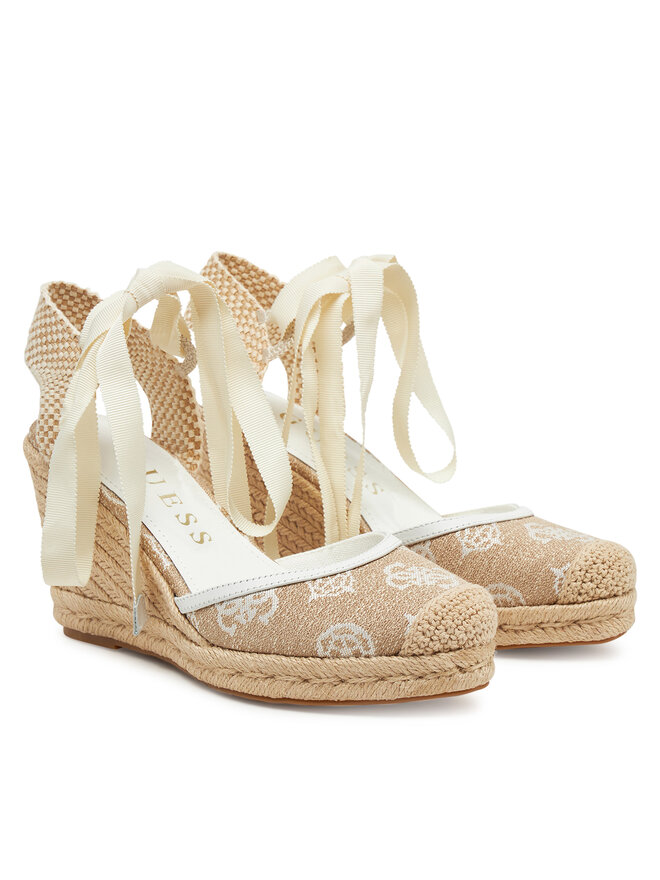 Guess Espadryle Guess FLJCYR FAB04 Beżowy