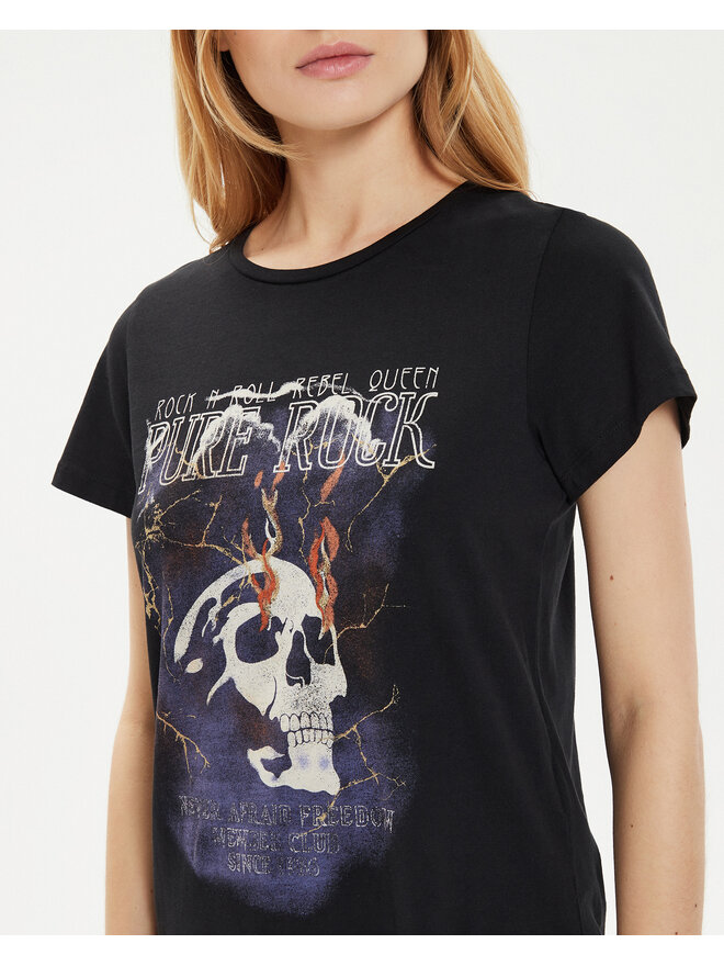 Noisy May Noisy May T-Shirt Nelly 27029631 Μαύρο Oversize