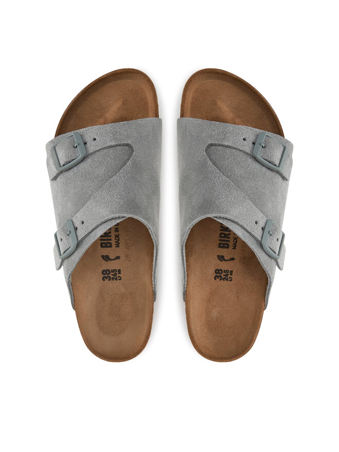 Birkenstock Nazouváky Birkenstock Zürich 1029166 Zelená