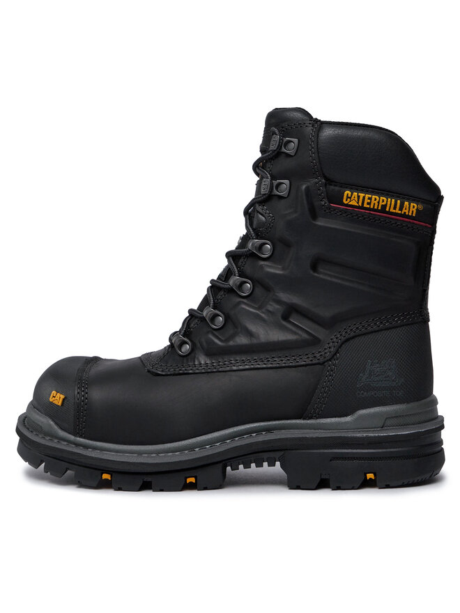 CATerpillar Schnürstiefeletten CATerpillar Premier 8'' Wr Tx P720150 Schwarz