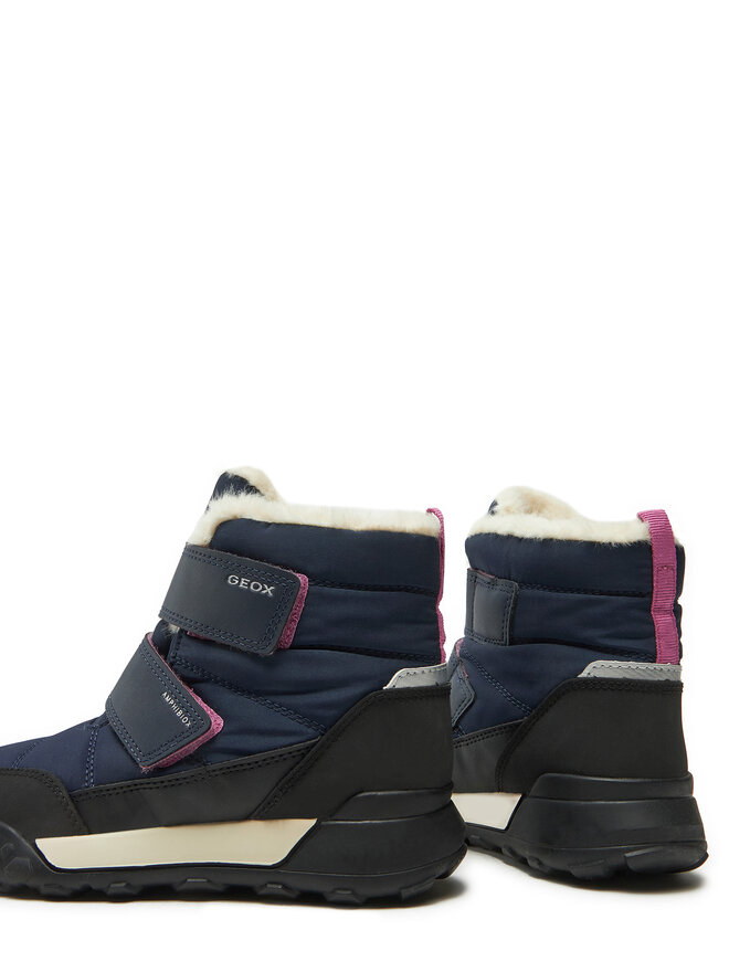 Geox Škornji za sneg Geox J Trekkyup Girl B Ab J46M7B 0FU50 C4002 S Mornarsko modra