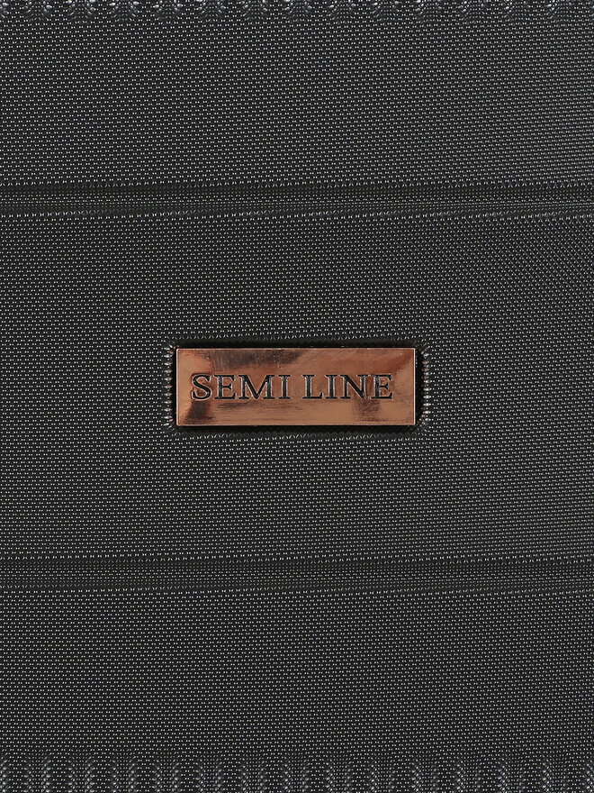 Semi Line Kabinový kufr Semi Line T5787-1 Černá