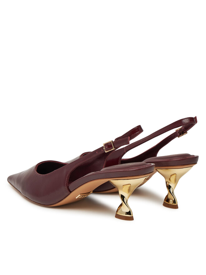 Aldo Sandalen Aldo Goldensheen 13921942 Dunkelrot