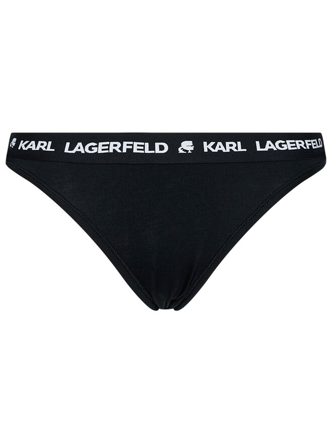 KARL LAGERFELD KARL LAGERFELD Panty-Set Logo Set 211W2127 Schwarz