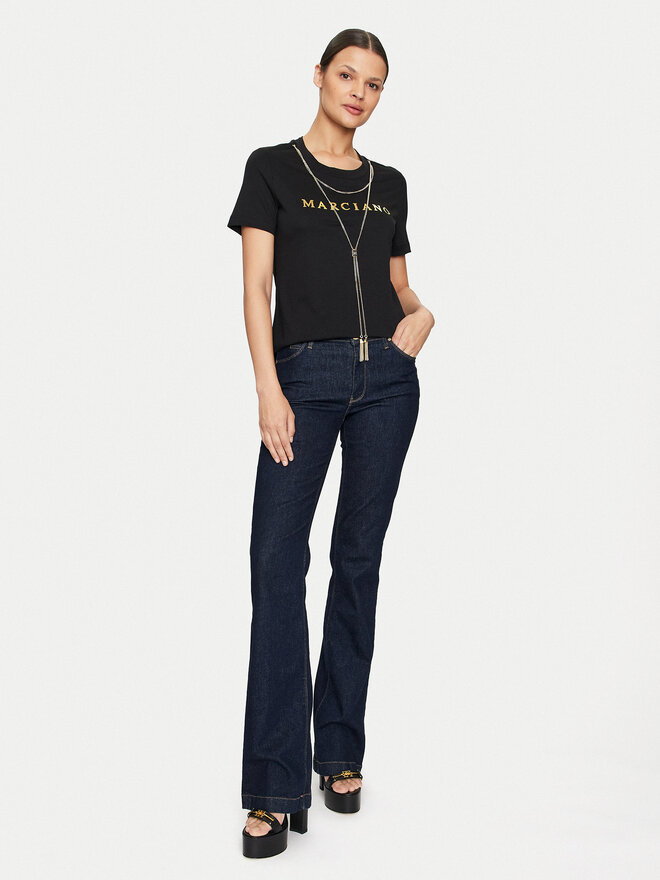Marciano Guess Marciano Guess T-Shirt Olivia 4YGI16 6138A Μαύρο Regular Fit