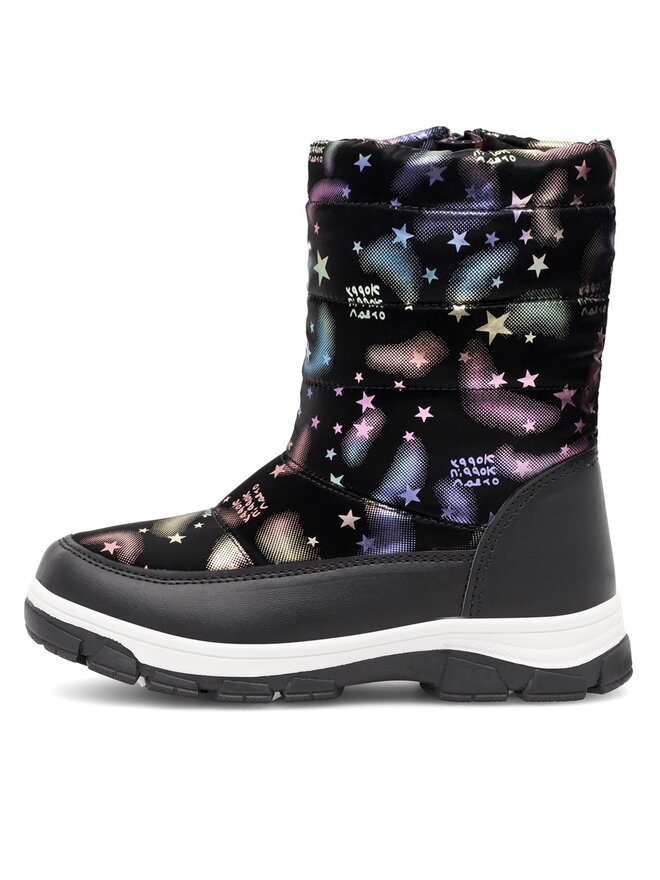 Nelli Blu Polokozačky Nelli Blu CM230220-10 Černá