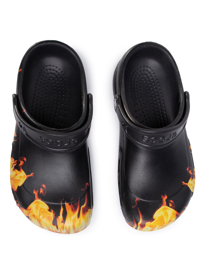 Crocs Papucs Crocs Bistro Graphic Clog 204044 Fekete