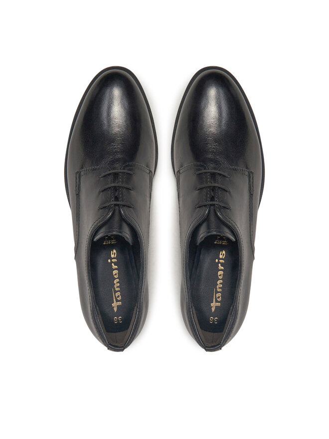 Tamaris Oksfordo batai Tamaris 1-23201-44 Juoda