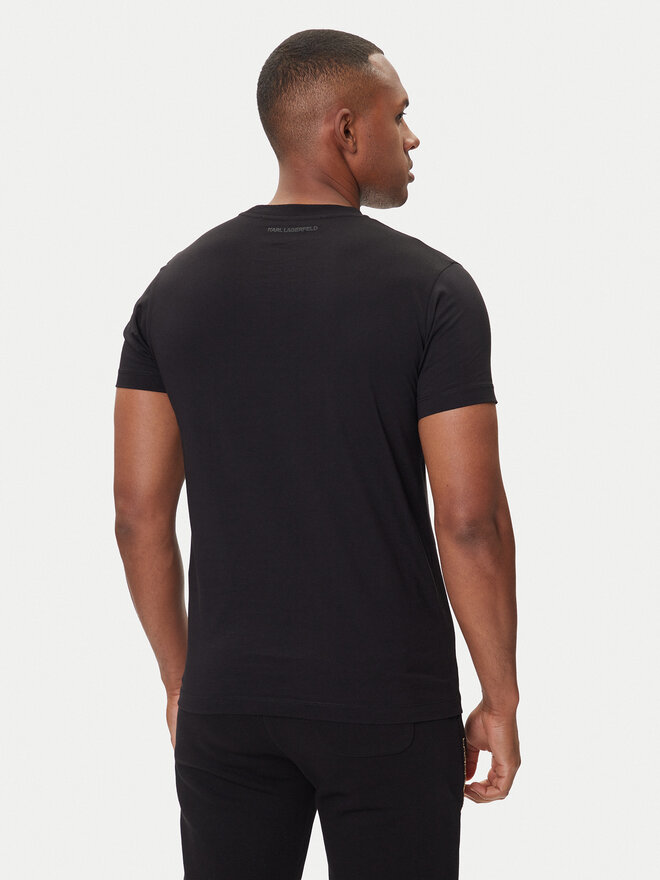 KARL LAGERFELD KARL LAGERFELD Camiseta 755061 554242 Negro Regular Fit
