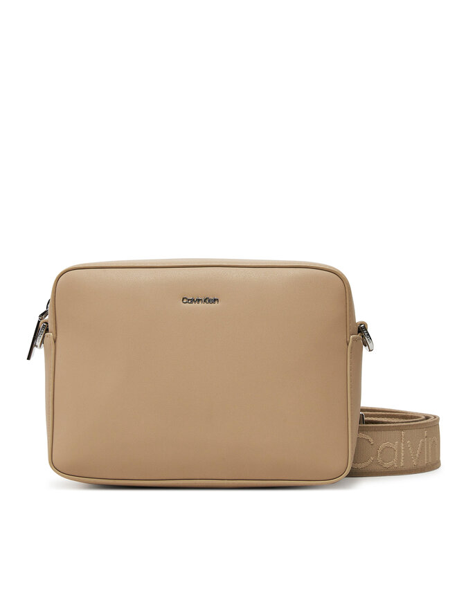 Calvin Klein Borsetta Calvin Klein Ck Must Small Camera Bag K60K613145 Beige