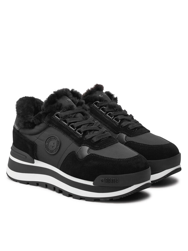 Big Star Shoes Sneakersy Big Star Shoes OO274A216 Czarny