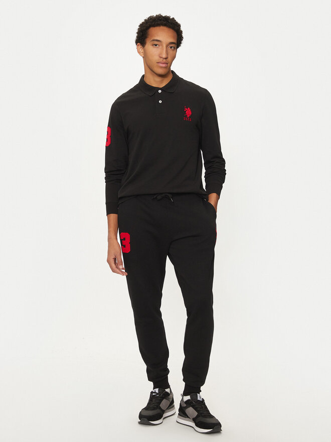 U.S. Polo Assn. U.S. Polo Assn. Polo MUP1935 Μαύρο Regular Fit