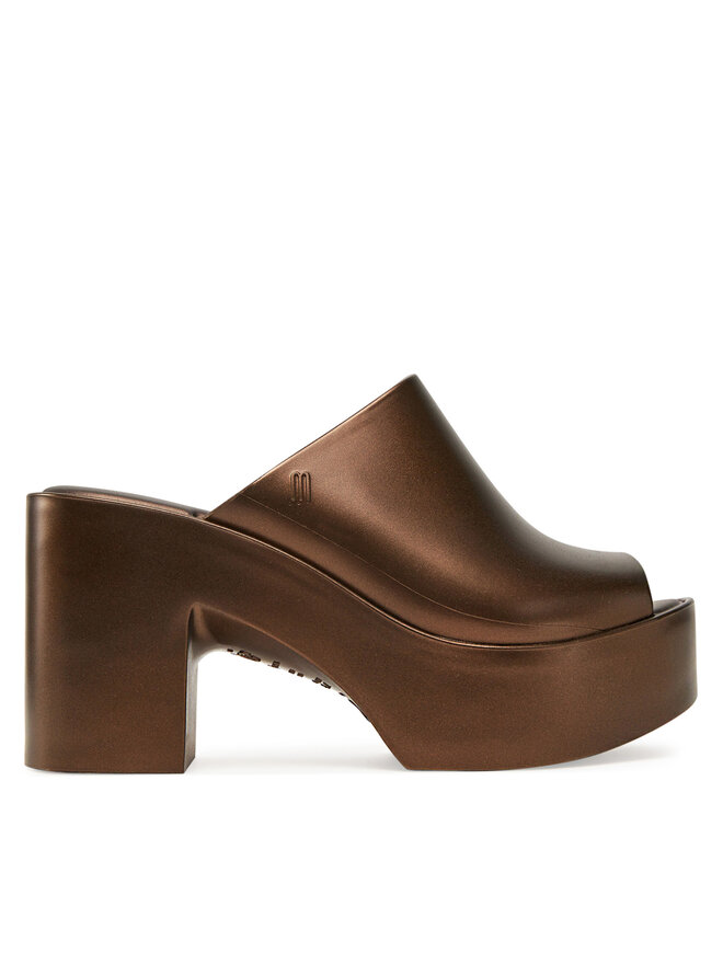 Melissa Klapki Melissa Melissa Mule Hype Metallic Ad 36497 Brązowy