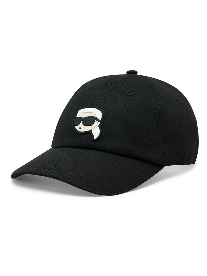 KARL LAGERFELD Czapka z daszkiem KARL LAGERFELD 230W3401 Czarny