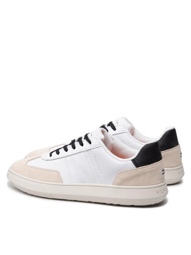 Tommy Hilfiger Αθλητικά Tommy Hilfiger Essential Premium Cupsole Lea FM0FM04111 Λευκό