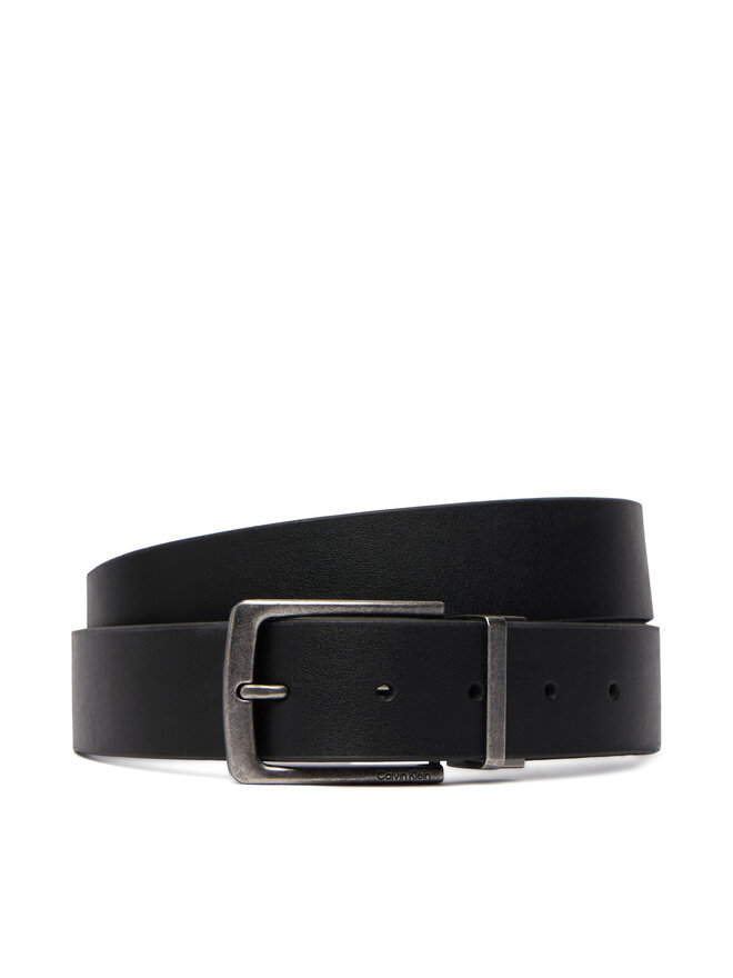 Calvin Klein Gürtel Calvin Klein Two Belt Rev Gift Set 35Mm LV04D0025G Schwarz