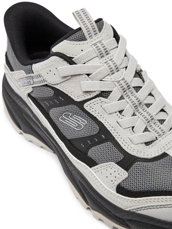 Skechers Trekkingschuhe Skechers Slip-ins Vigor AT 237744/GYBK Grau