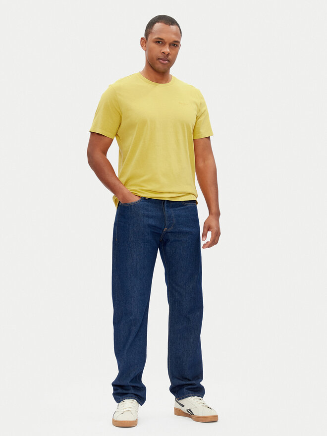 Pepe Jeans Pepe Jeans Camiseta Jacko PM508664 Amarillo Regular Fit