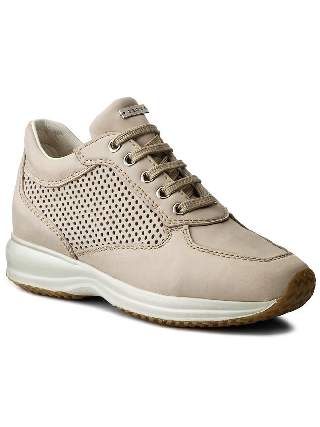 Sneakers Geox D Happy A D5262A 00085 C5016 Beige chaussures