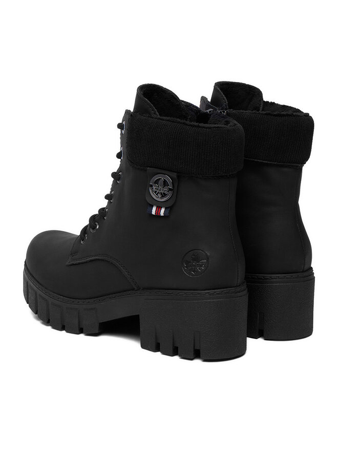 Rieker Schnürschuhe Rieker CEO-74532-00 Schwarz