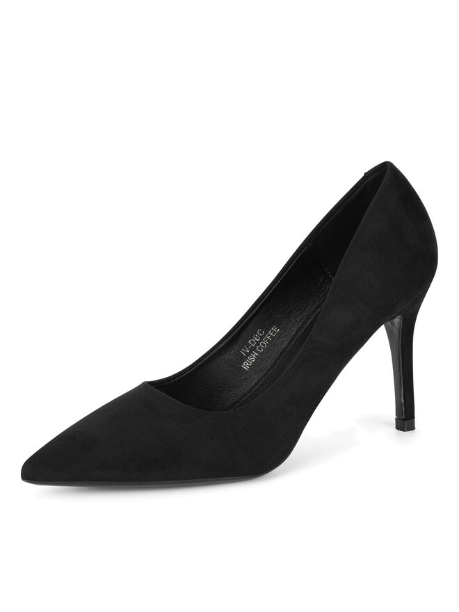 DeeZee Pantofi cu toc subțire DeeZee IV-DBC Negru