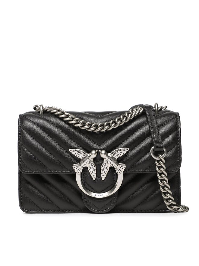 PINKO Kabelka Pinko Love One Mini Dc PE 23 PLTT 100074 A0GK Černá