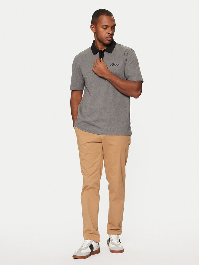 BOSS BOSS Poloshirt C-Parris 104 50531402 Grau Regular Fit