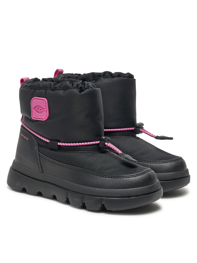 Geox Cizme de zăpadă Geox Willaboom J46HWE 0FU54 C0922 M Negru