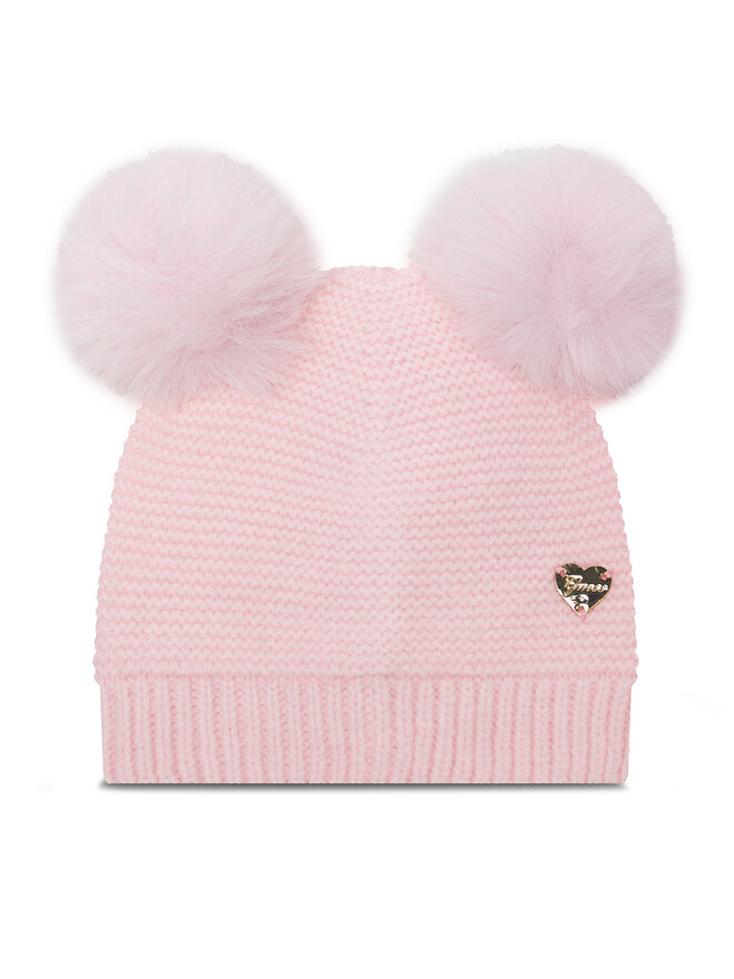 Guess Komplet czapka i komin Guess A4BZ01 Z2QP0 Różowy