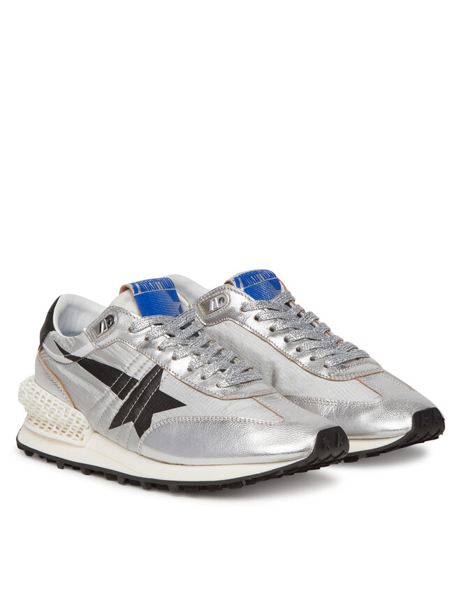 GOLDEN GOOSE Sneakersy GOLDEN GOOSE Running Marathon M2000 GWF00684.F005667.60246 Srebrny