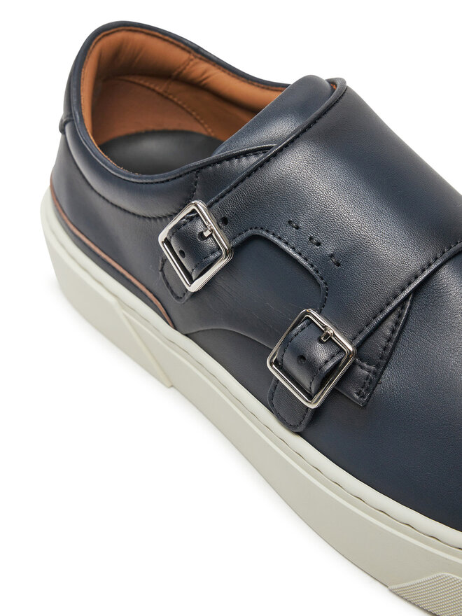 BOSS Zapatos hasta el tobillo Boss Gary Monk bu 50529271 10266433 Azul marino