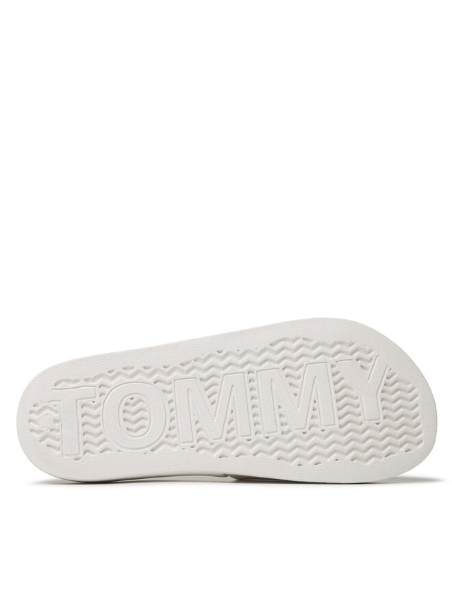 Tommy Jeans Şlapi Tommy Jeans Pool Ess EM0EM01191 Alb