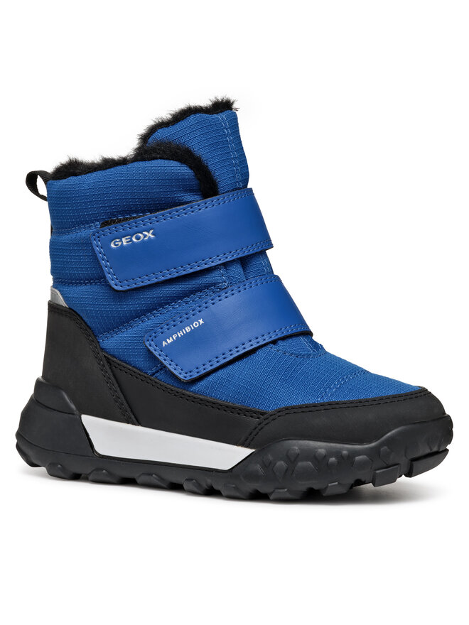 Geox Sněhule Geox J Trekkyup Boy B Abx J46MBF 0FU50 C0042 S Modrá
