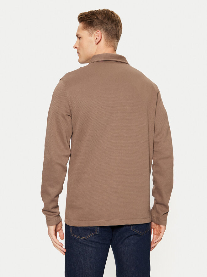 Selected Homme Selected Homme Polo majica 16095710 Rjava Regular Fit