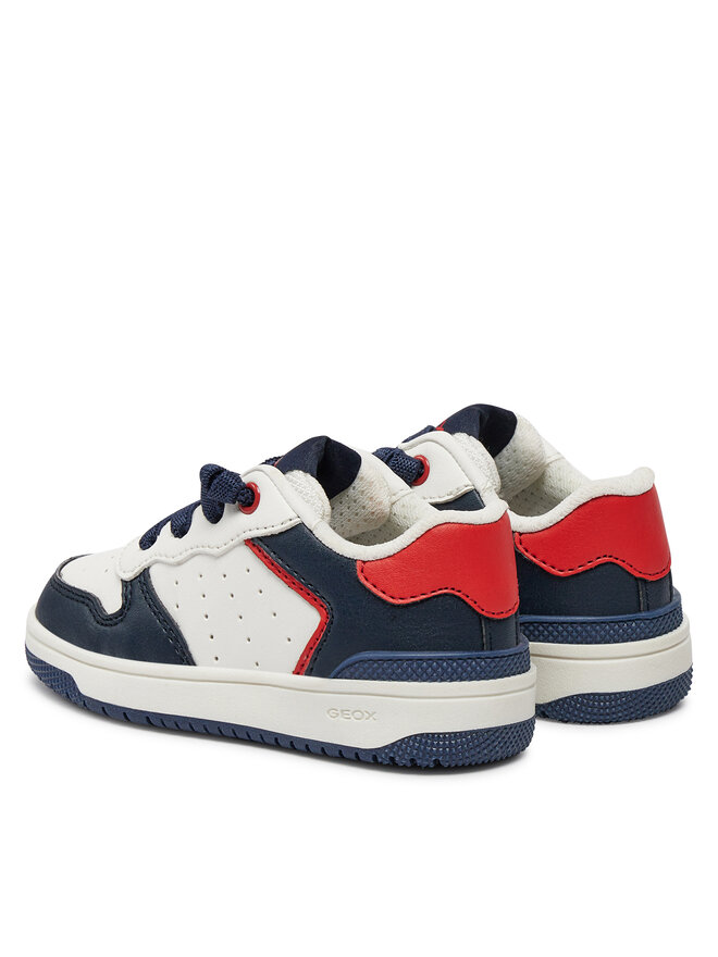 Geox Sneakersy Geox J Washiba Boy J45LQB 05411 C0899 M Bílá