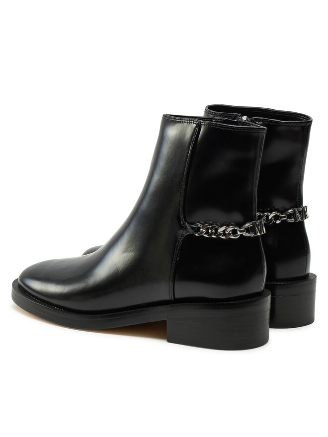 MICHAEL Michael Kors Polokozačky MICHAEL Michael Kors Carlisle 40F4CLME5L Černá