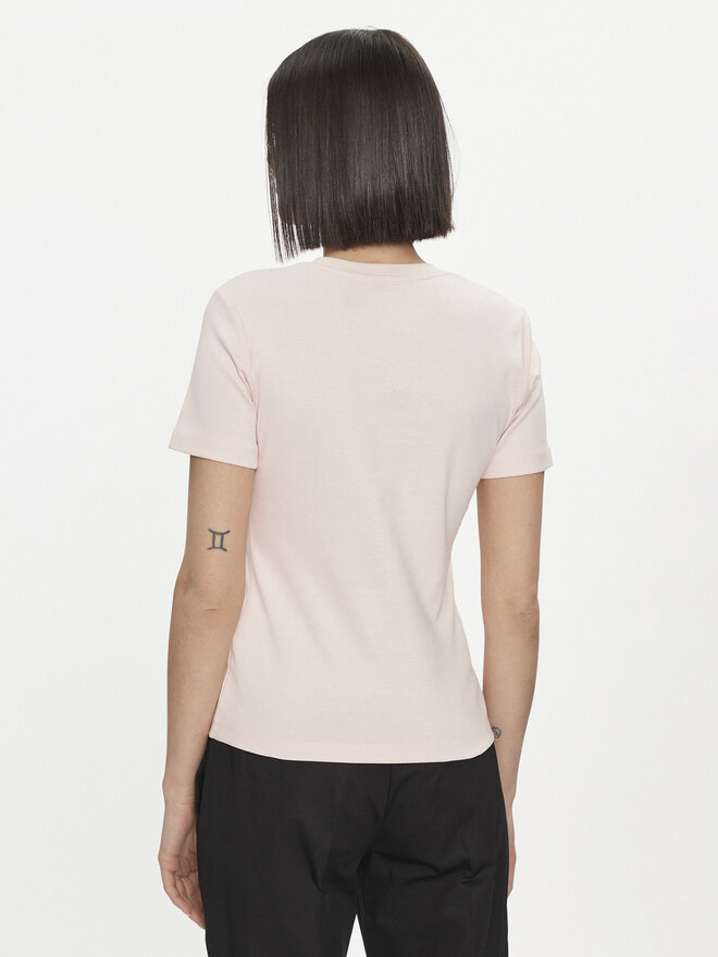 Tommy Hilfiger Tommy Hilfiger Marškinėliai New Cody WW0WW40587 Rožinė Slim Fit