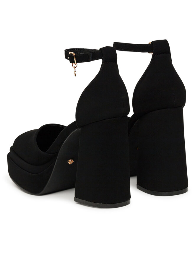 DeeZee Czółenka DeeZee LW85478-6a Czarny