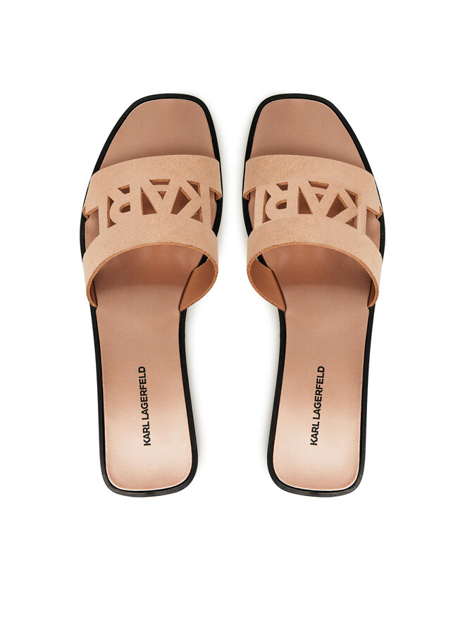 KARL LAGERFELD Şlapi KARL LAGERFELD Skoot II KL80402 Roz