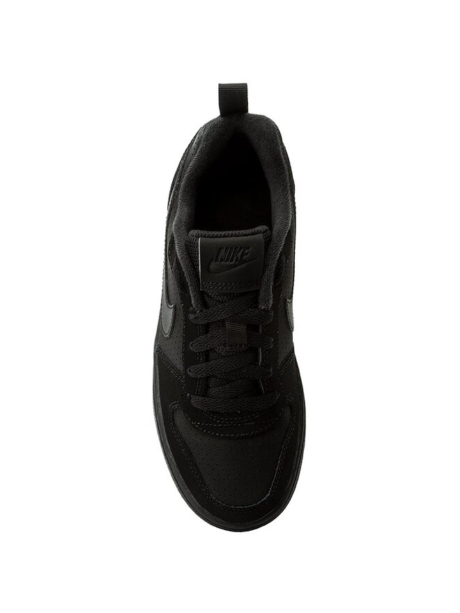 Nike Снікерcи Nike Court Borough Low (GS) 839985 001 Чорний