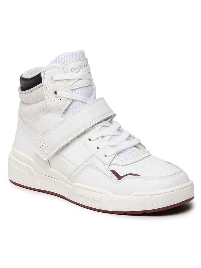 G-Star Raw Сникърси G-Star Raw Attacc Mid Lea W 2211 40708 Бял